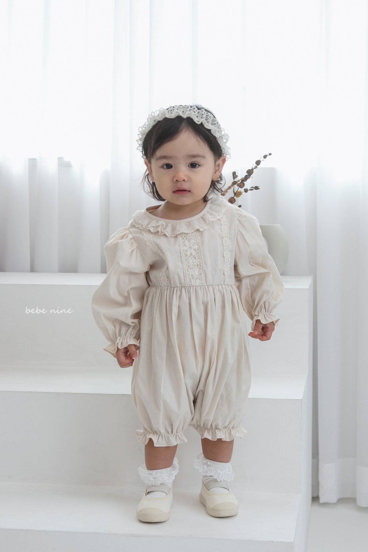 🌸預訂 韓國直送🌸🇰🇷Bebenine蕾絲花邊髮帶