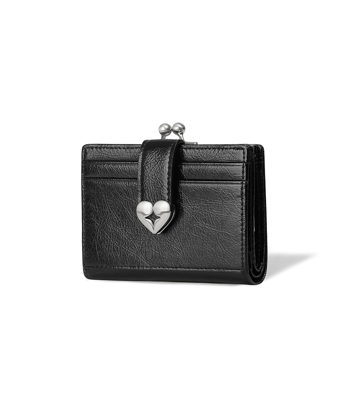 🇰🇷訂購｜FENNEC 26SS｜CRINKLE HEARTY FRAME BRIDGE WALLET 