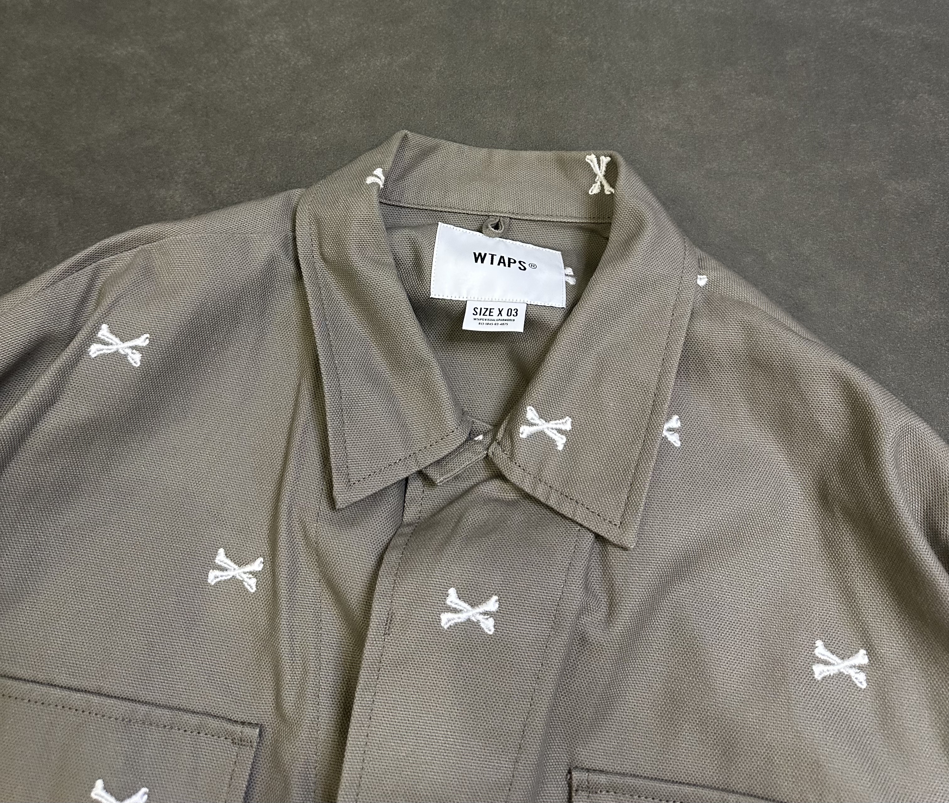 wtaps JUNGLE 01 / LS / COTTON. OXFORD 