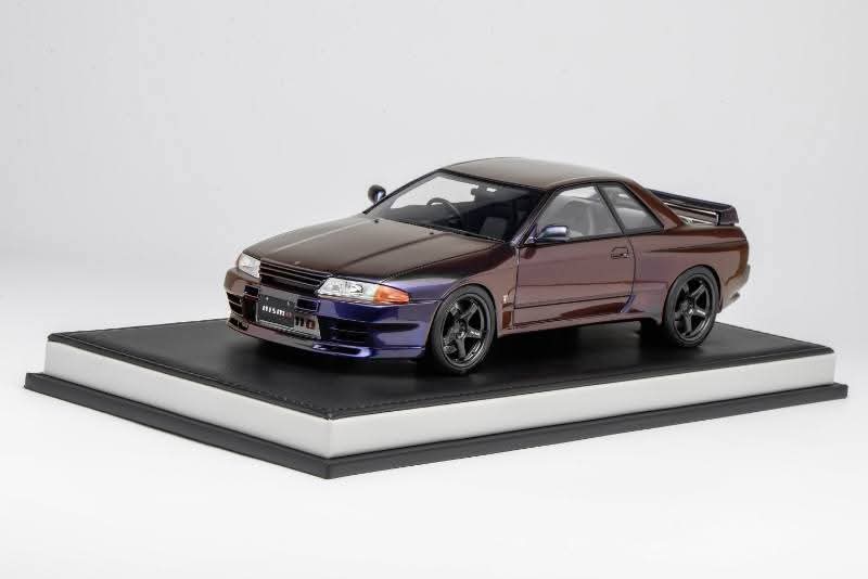 MH 1/18 Nissan Skyline GTR R32 Cutomerized Version *Midnight purple 