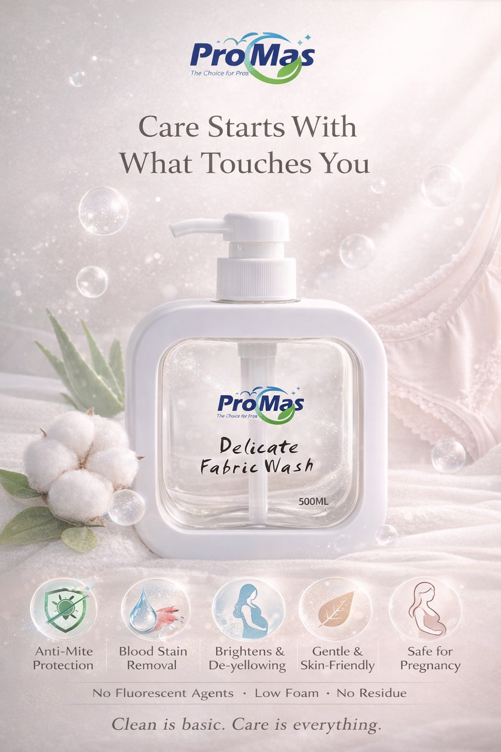 ProMas Delicate Fabric Wash 贴身衣物洗衣液 500ML
