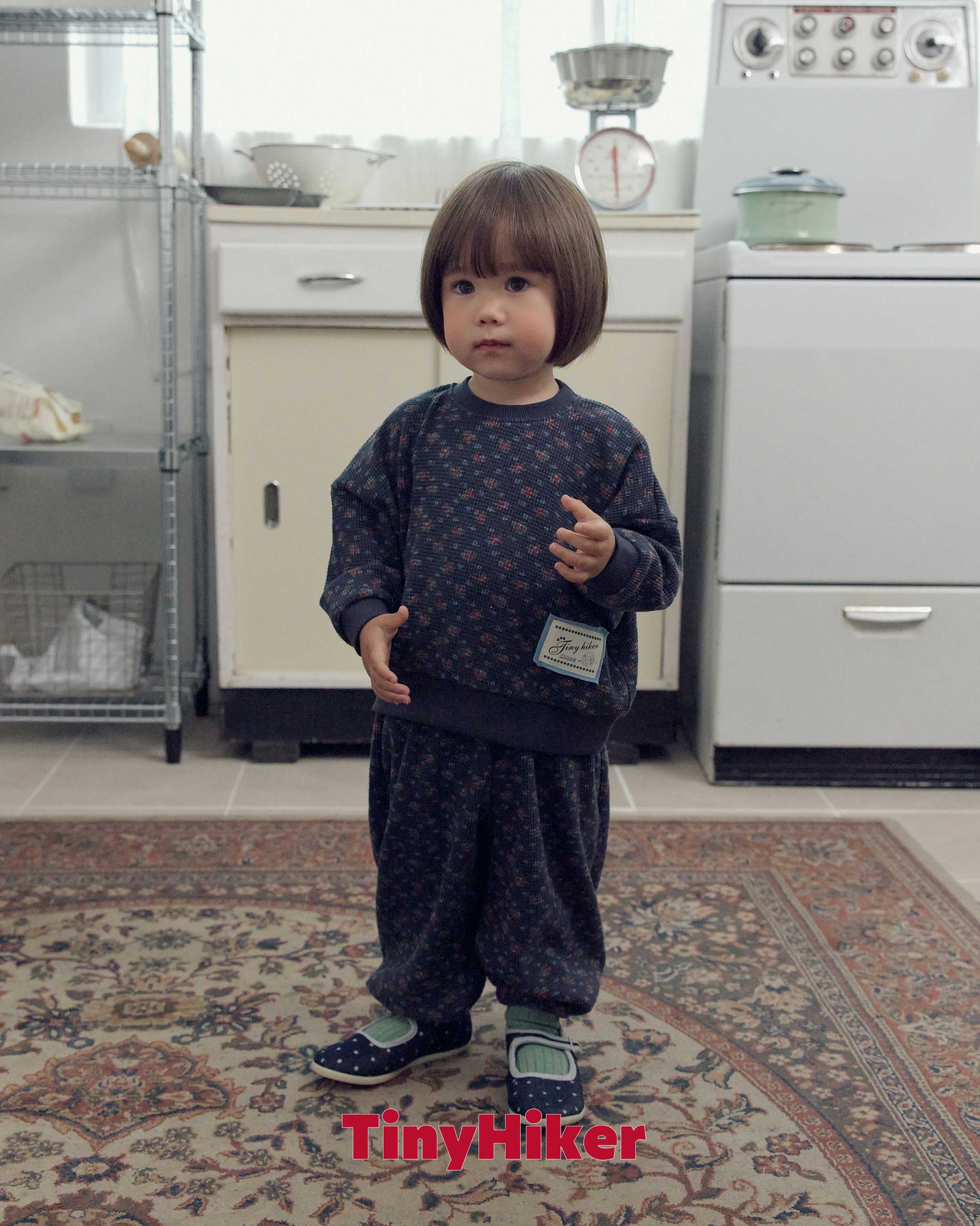 Tiny | Madeleine Waffle Sweatshirt
