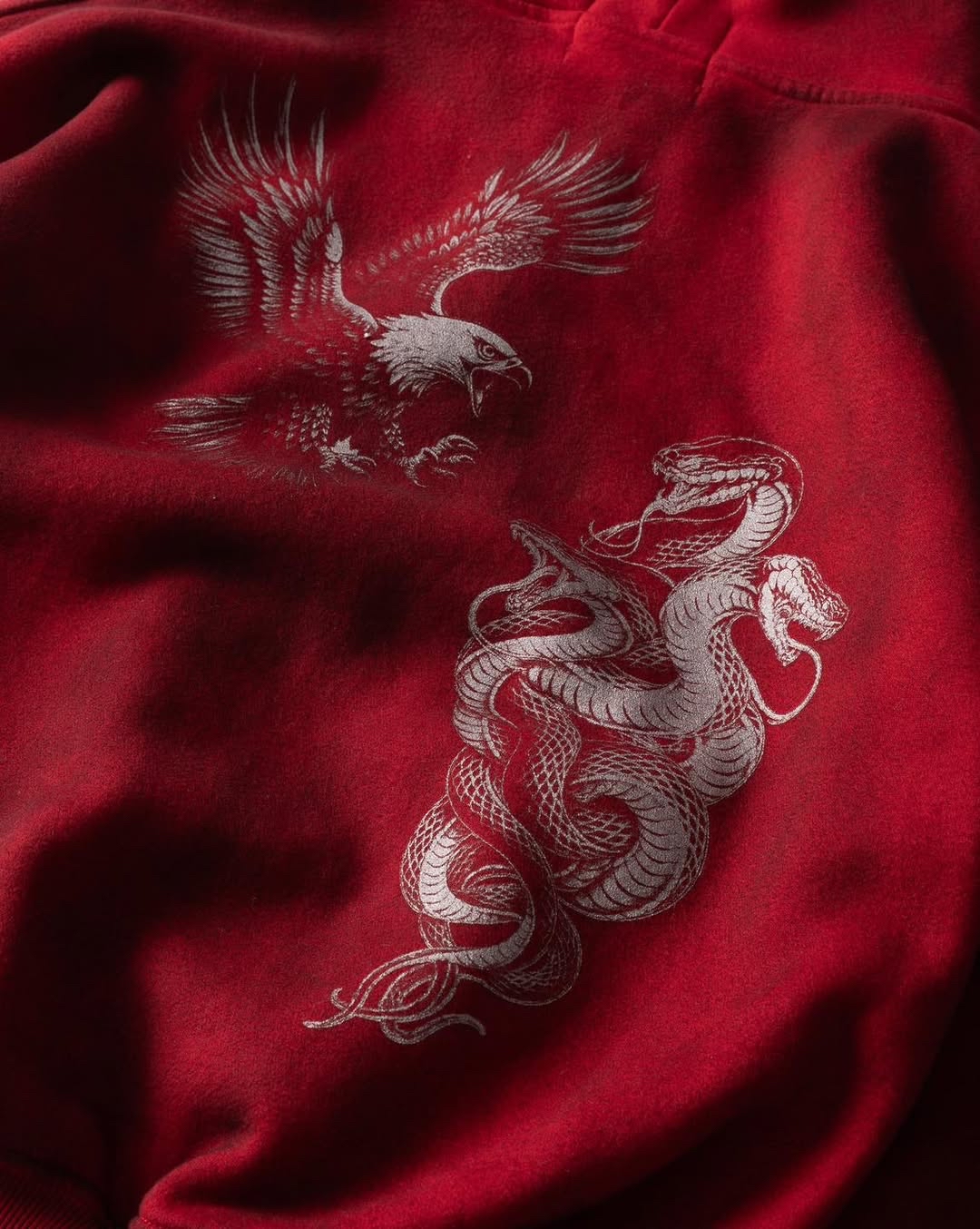 NOB WAX DIRT WHITE ZIP-UP HOODIE