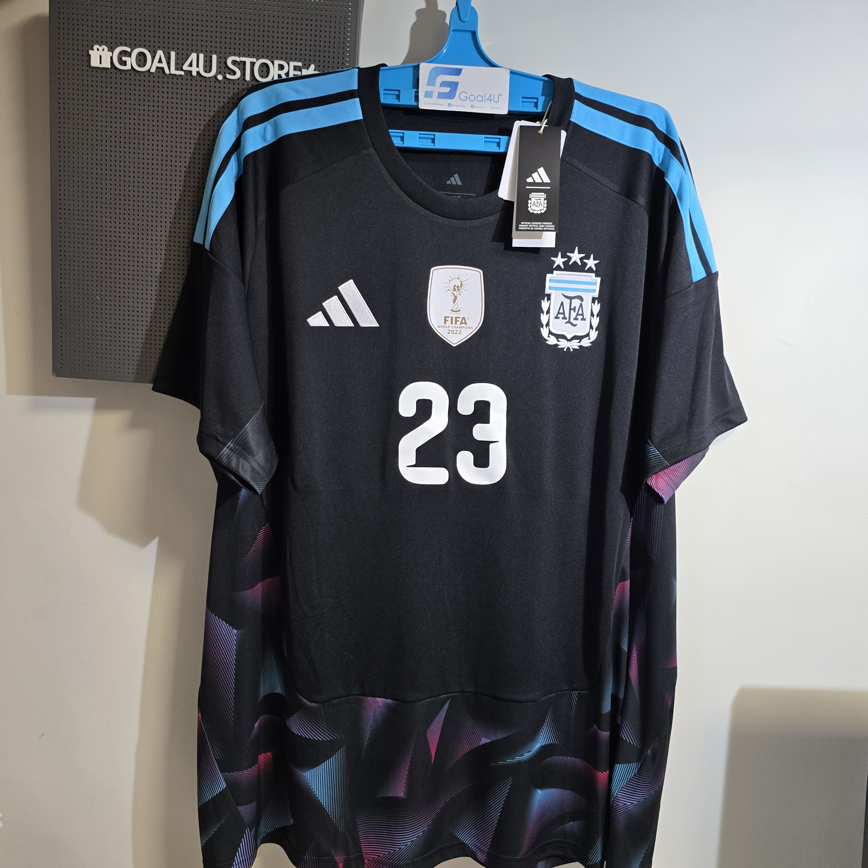Adidas Argentina 阿根廷 2025-26 主場龍門球衣 (可加字章) JM8323
