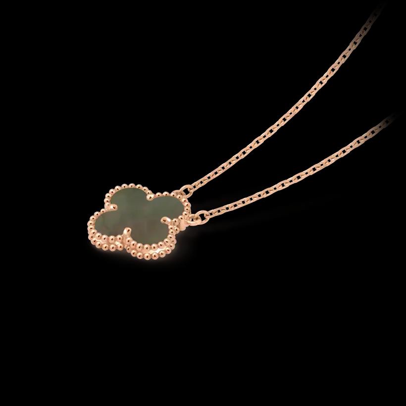 Van Cleef & Arpels Vintage Alhambra 吊墜項鍊100%Authentic, 98% new ✅ 証書2020 ✅收據 ✅ 盒子