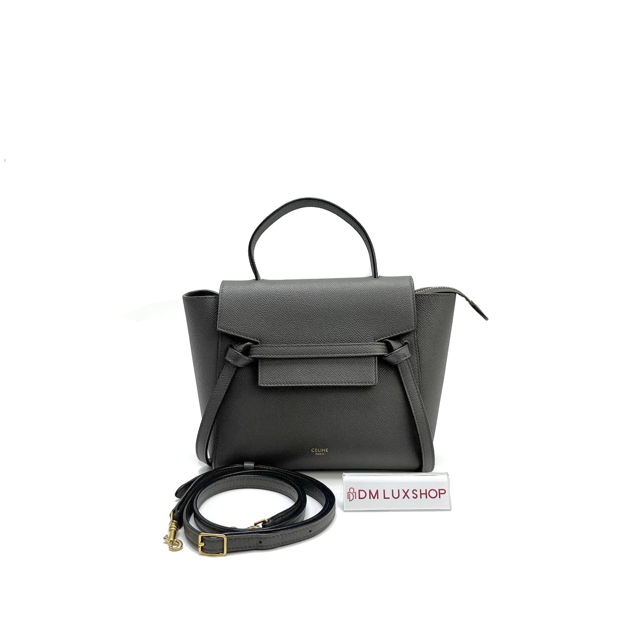 Celine Nano Belt Bag Grey GHW