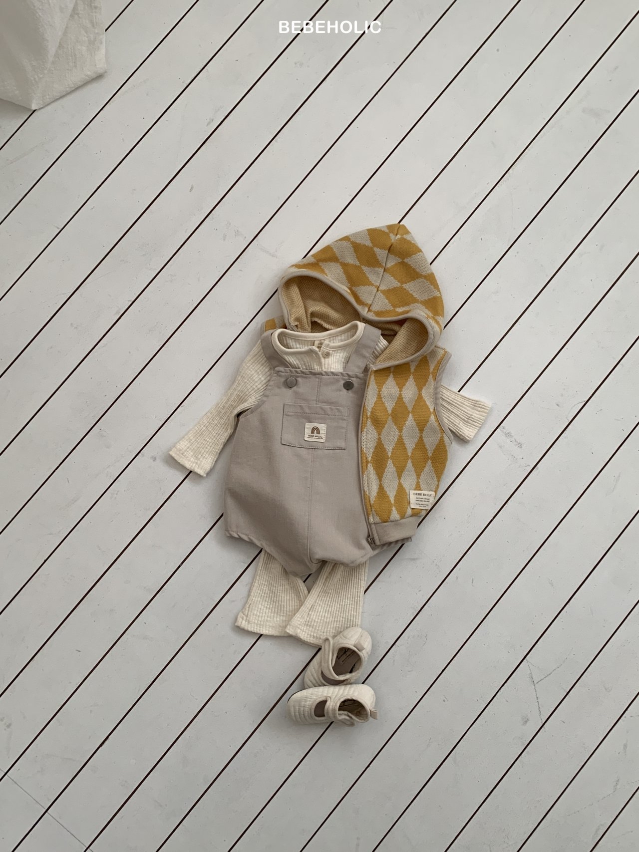 🌸預訂 韓國直送🌸🇰🇷BEBEHOLIC兩色口袋吊帶連身褲