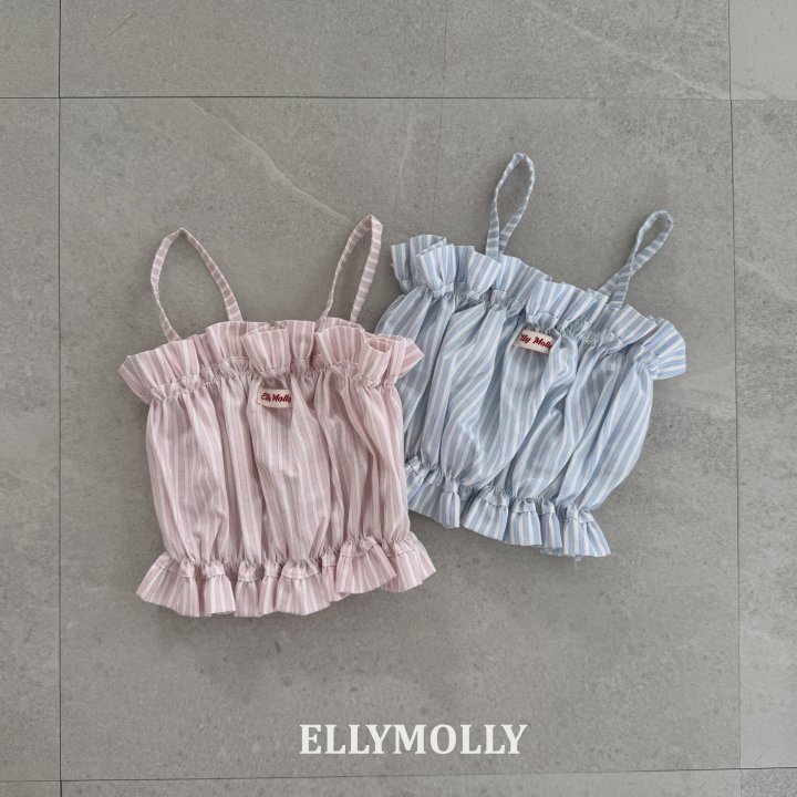 Ellymolly | popcorn bustier (Blue size9(110-115)