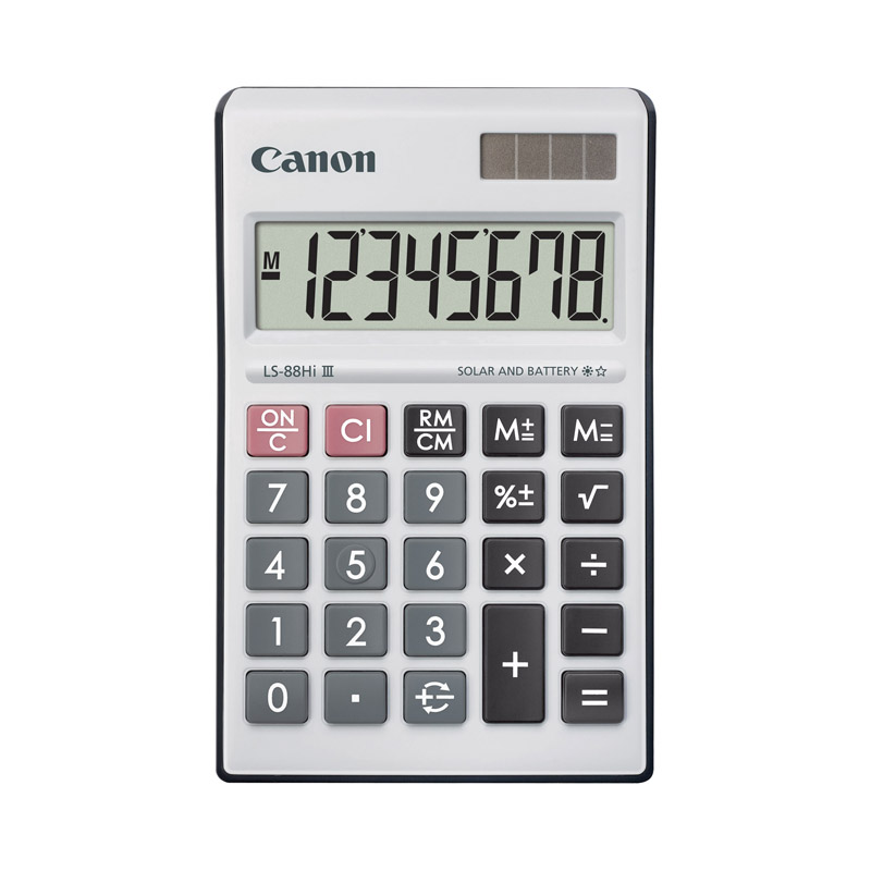 Canon Calculator/Kalkulator/LS-88Hi III