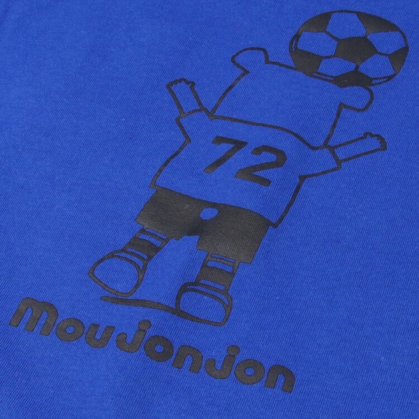 🆕【⭐訂購⭐】🌀 🇯🇵 日本直送 刺繡足球熊 背面印花 口袋短袖T恤［2款選］🌀 [ELDA-0094][260510]