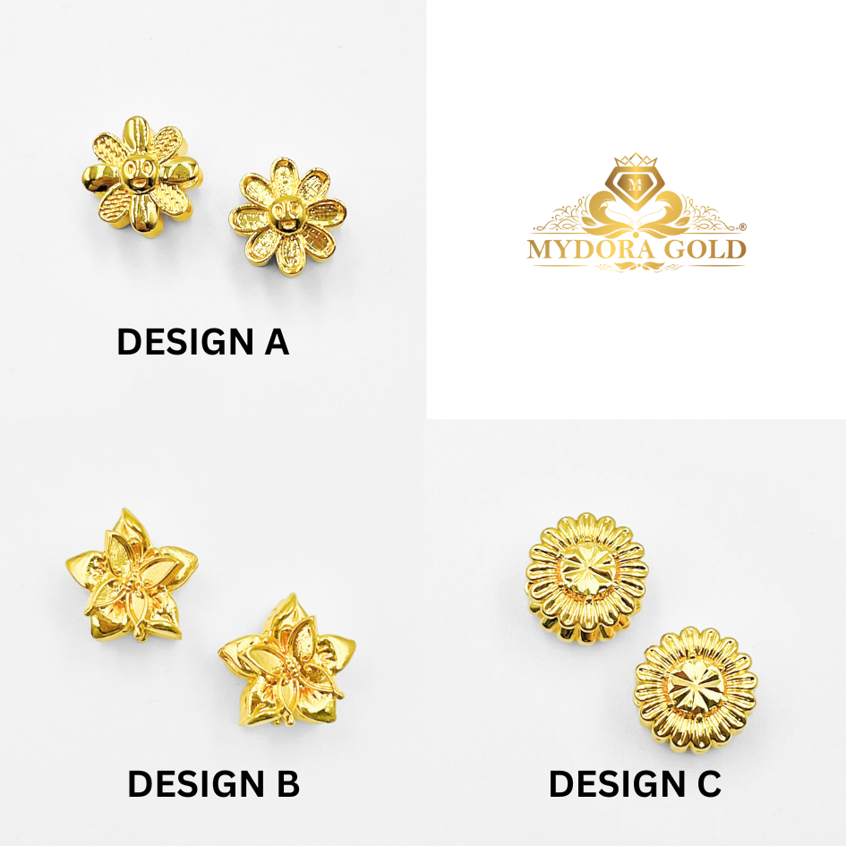 MYDORA Bead Blossom Full Gold Series (5G) | EMAS 916/22k