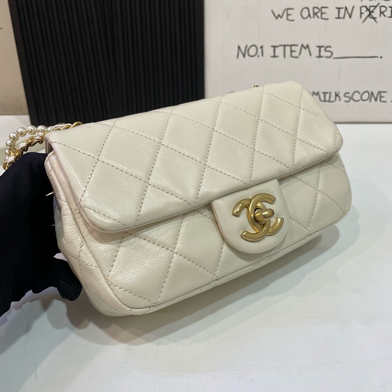 【預訂貨品】Chanel奶白色cf👜30開