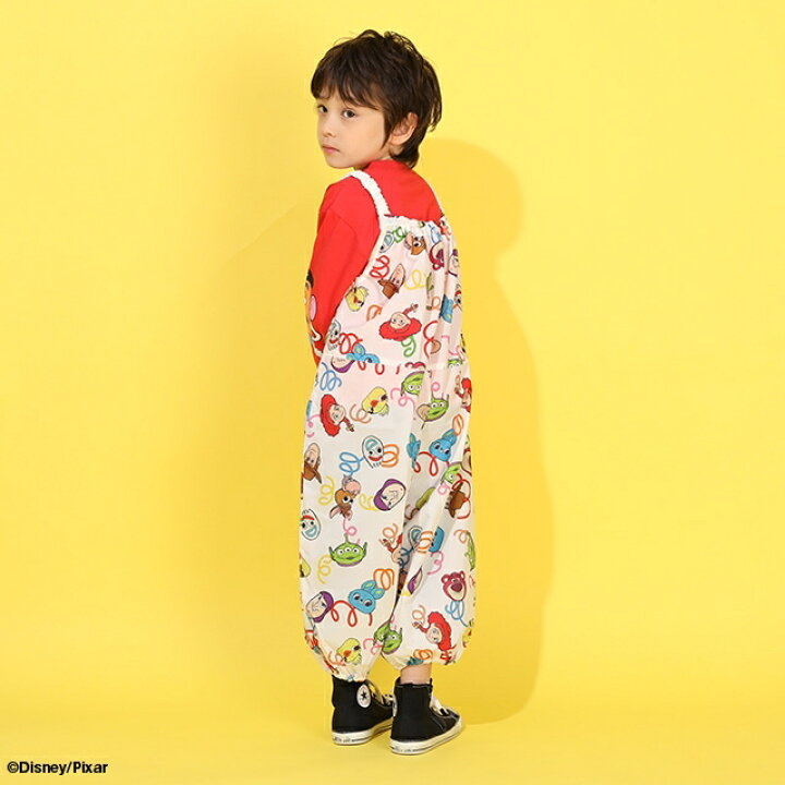 🇯🇵預訂 日本直送🇯🇵Babydoll x Disney系列三色人物滿印吊帶連身沙灘服附收納袋