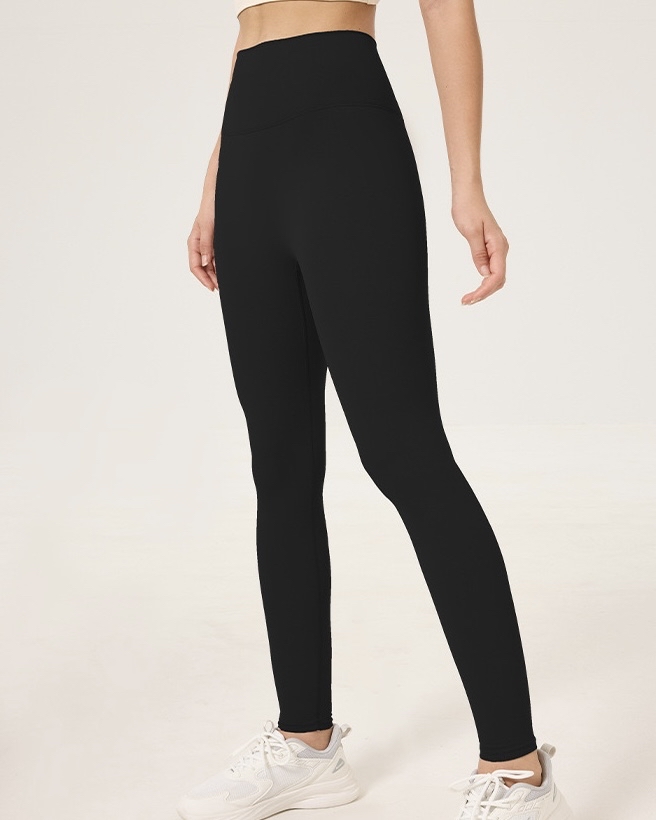 新款蝴蝶扭結收腹提臀高腰瑜珈褲