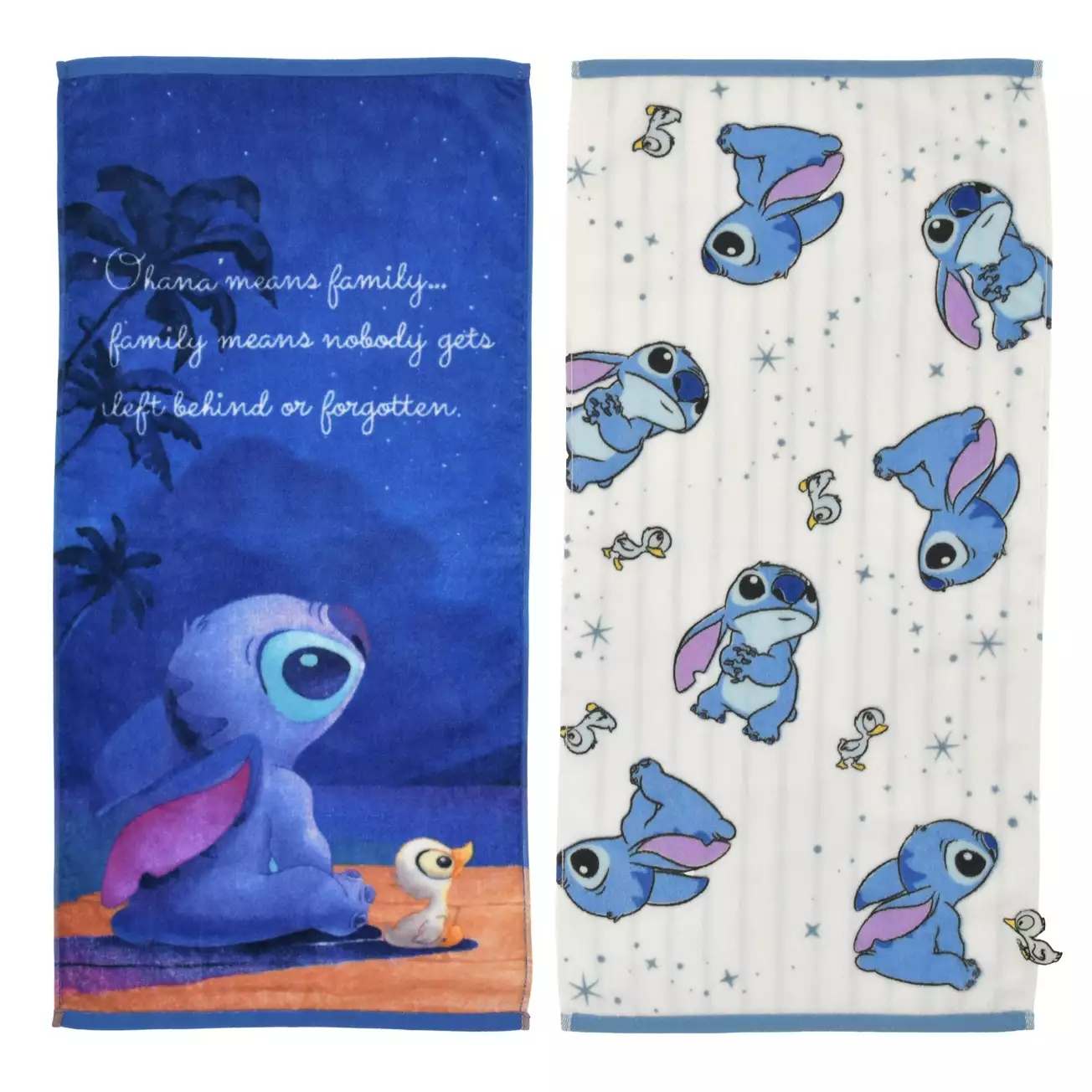 🌸 【預訂】Stitch Towel Set - JPDisney 16/6 新品