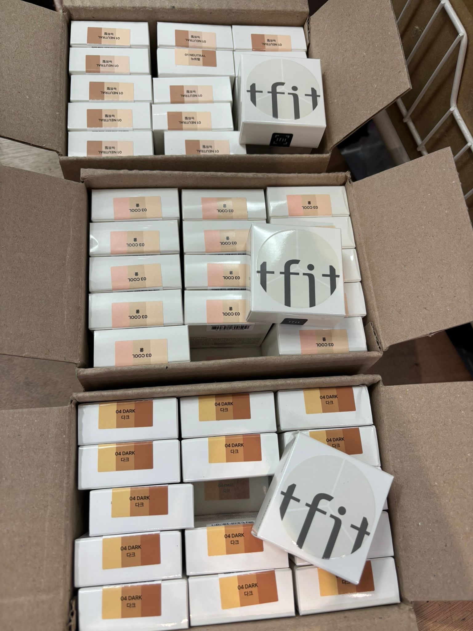 韓國🇰🇷tfit 三色遮瑕膏