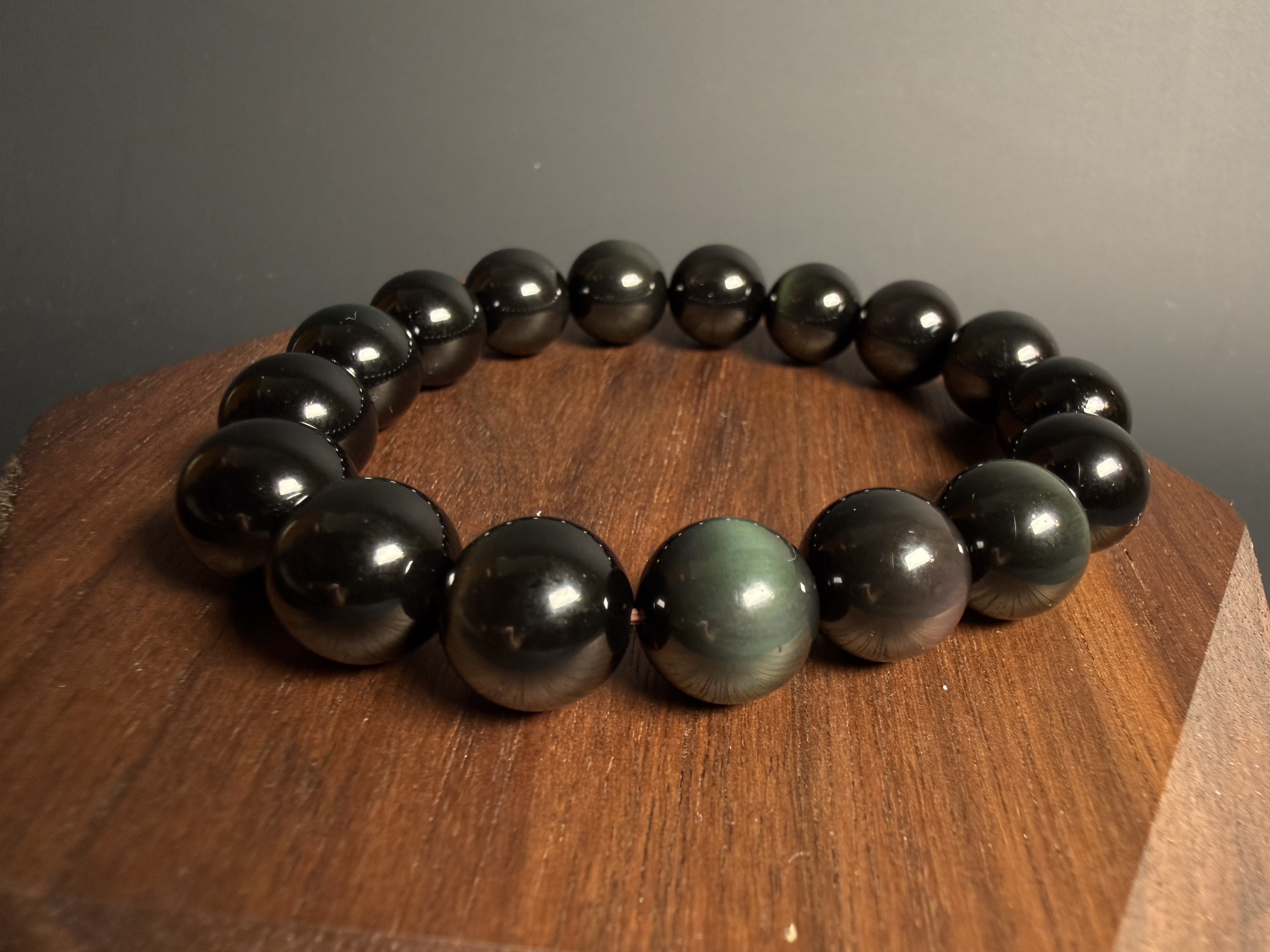 彩曜石手串 (12mm) (option 2)