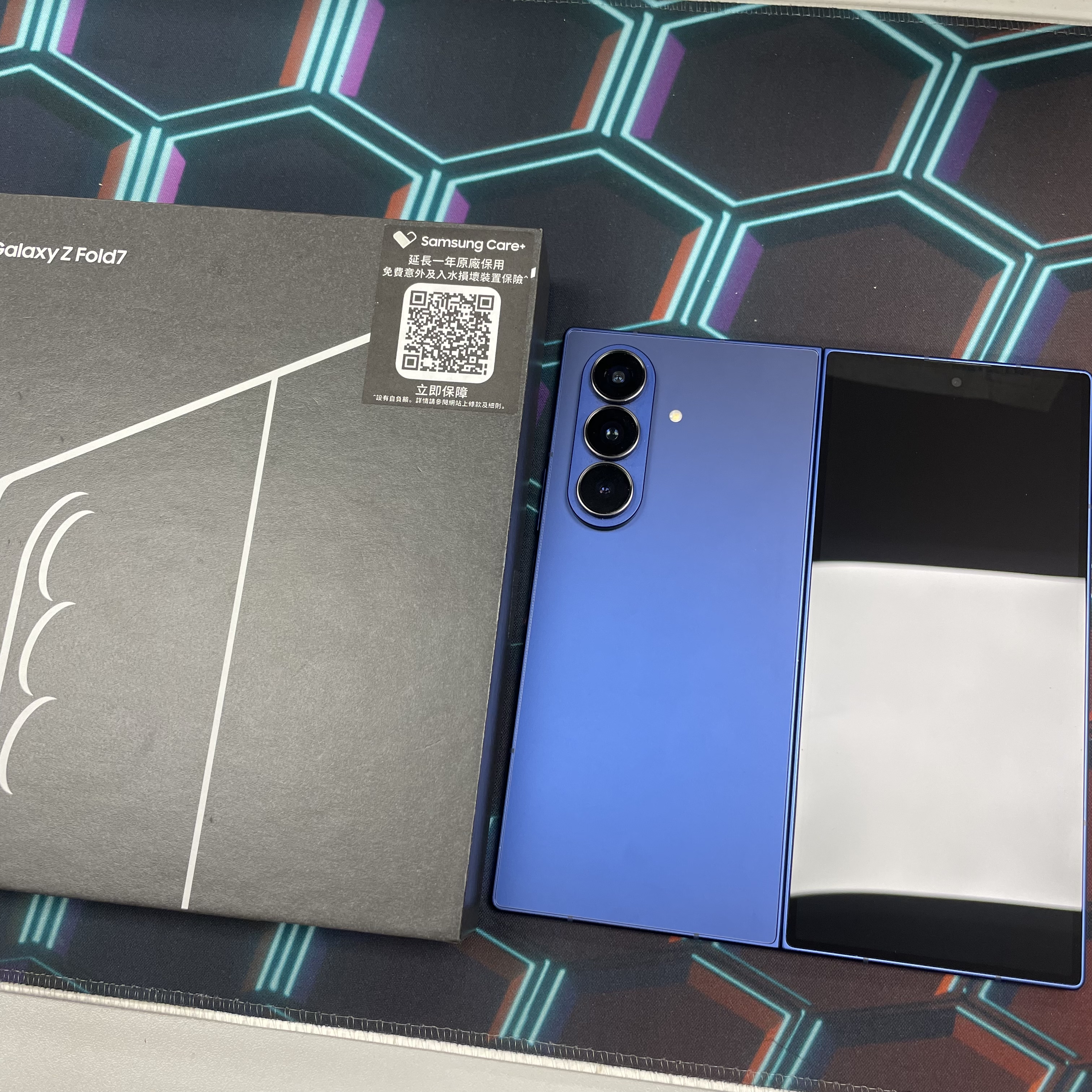 *6205 Galaxy Z Fold 7 完美機 12+512GB 藍色 blue