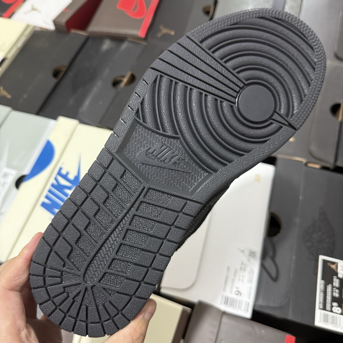 Travis Scott x Air Jordan 1 Low OG SP "Black Phantom" DM7866-001