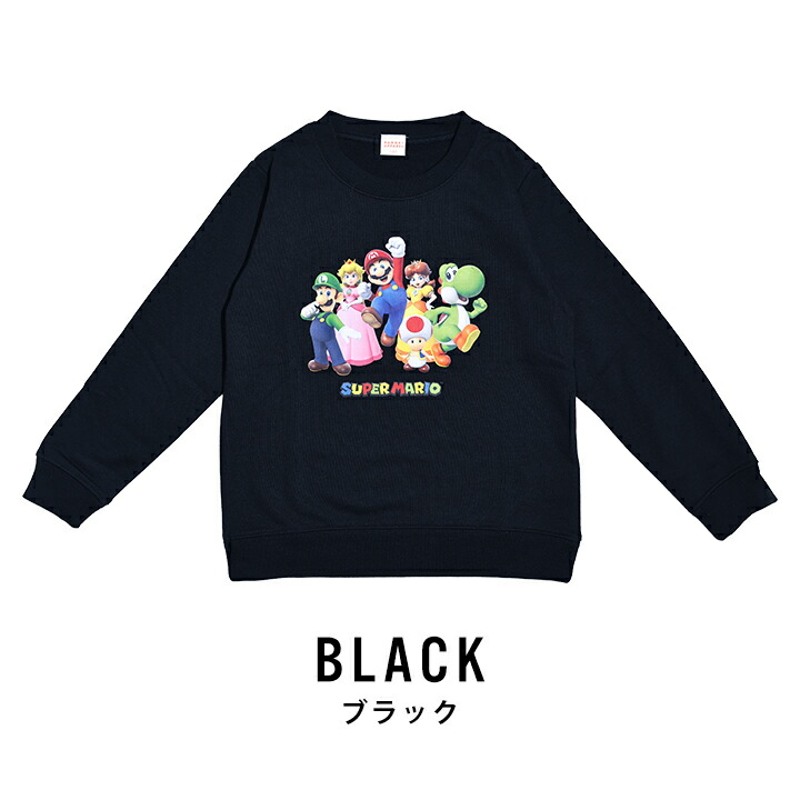 🆕【⭐訂購⭐】🇯🇵 日本直送 🌀#Mario 束袖衛衣［3款選］🌀 [PLBA-0012]  [260216]