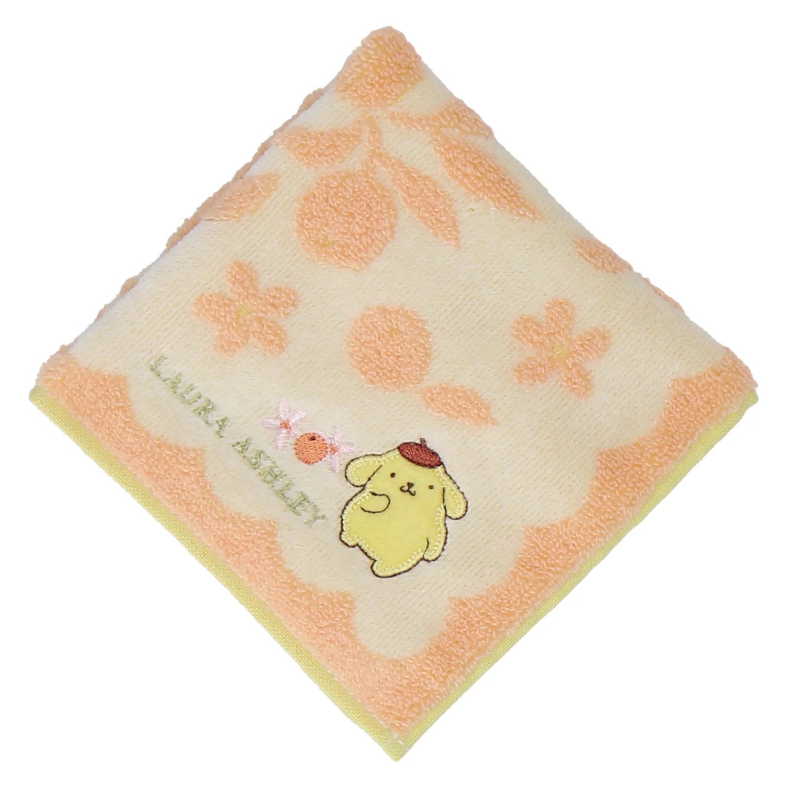 🎀【預訂】Laura Ashley x Sanrio Pompompurin 迷你毛巾 - C