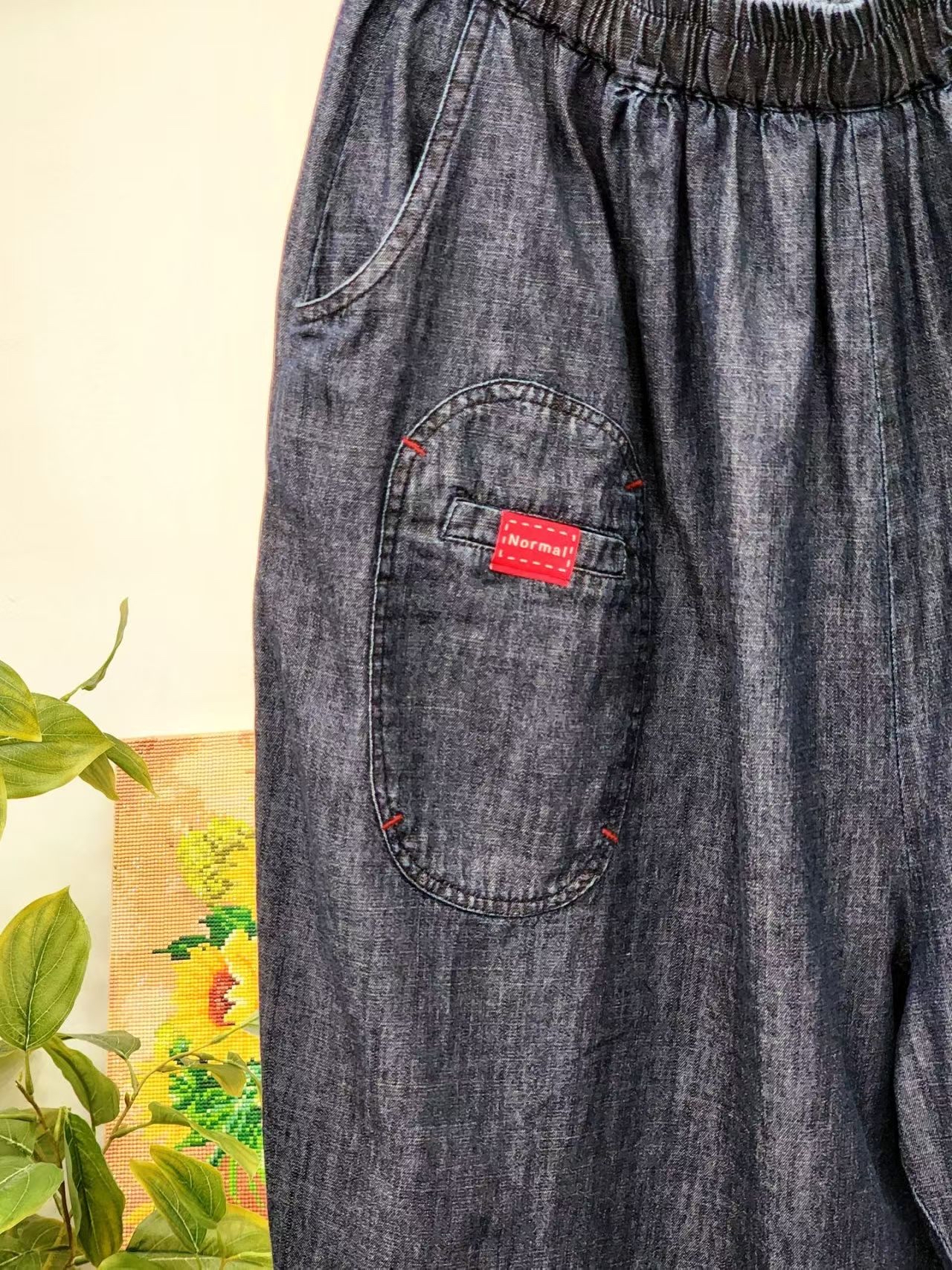 NO OS 薄蘿蔔牛褲