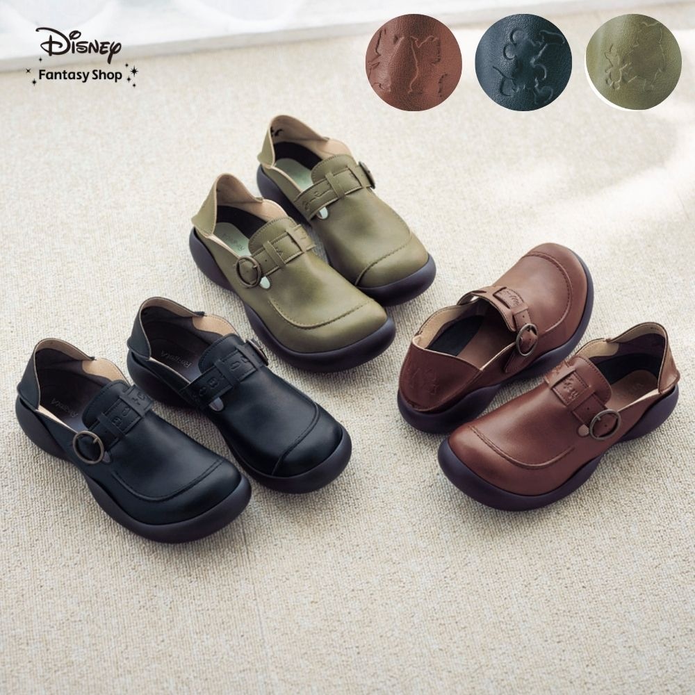 🆕【⭐訂購⭐】 🇯🇵日本直送 🌀#日本製 #Disney 人造皮 2-way 套腳鞋🌀[ELGD-0105][260820]