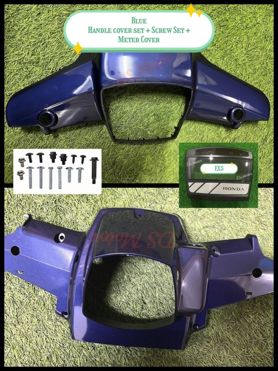 Honda Ex5 Dream Handle Cover 53104 / 53105-GN5-900 ( Loose Inner Parts )