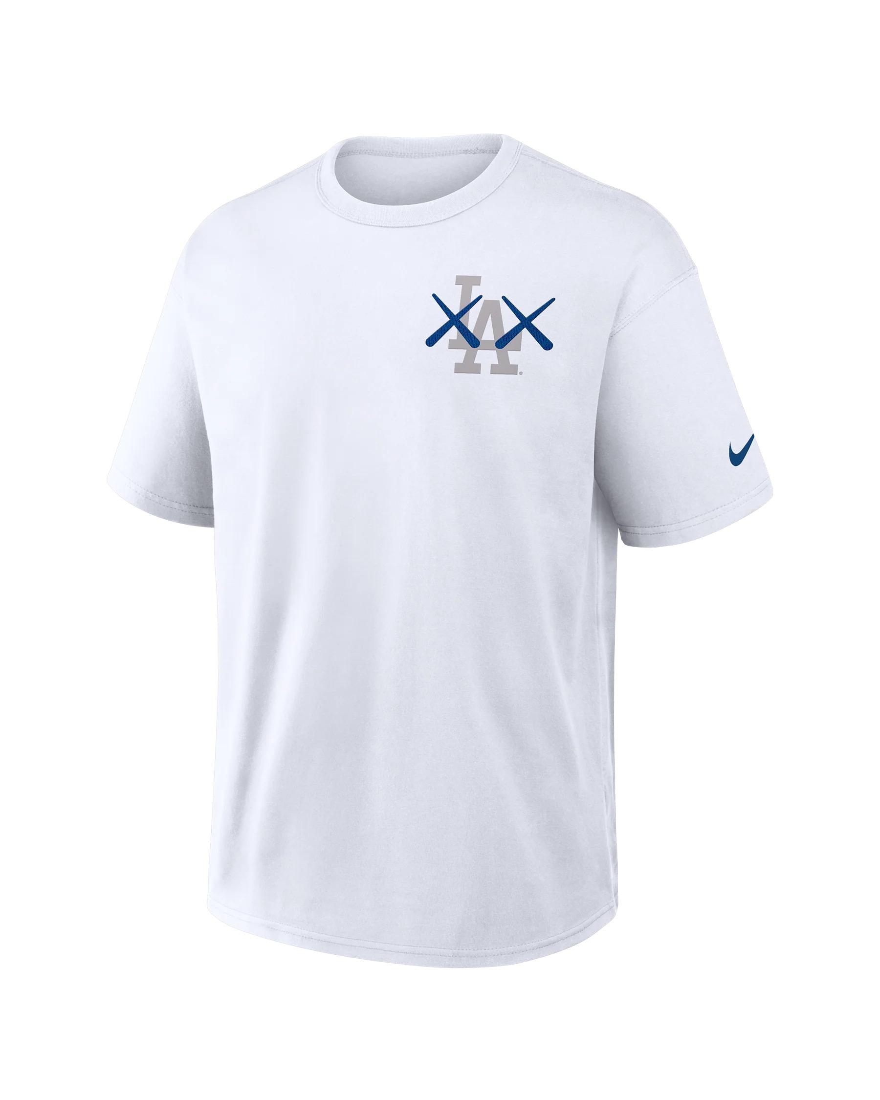 KAWS Men's Nike MLB Fanatics Fest Elevated Max 90 Tee Los Angeles Dodgers - White