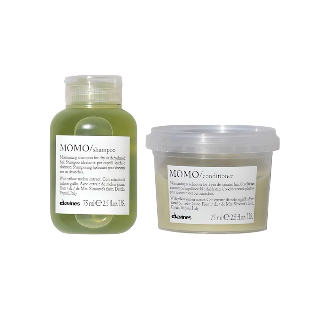 Davines MOMO Shampoo+Conditioner 保濕洗護旅行套裝 75ml+75ml
