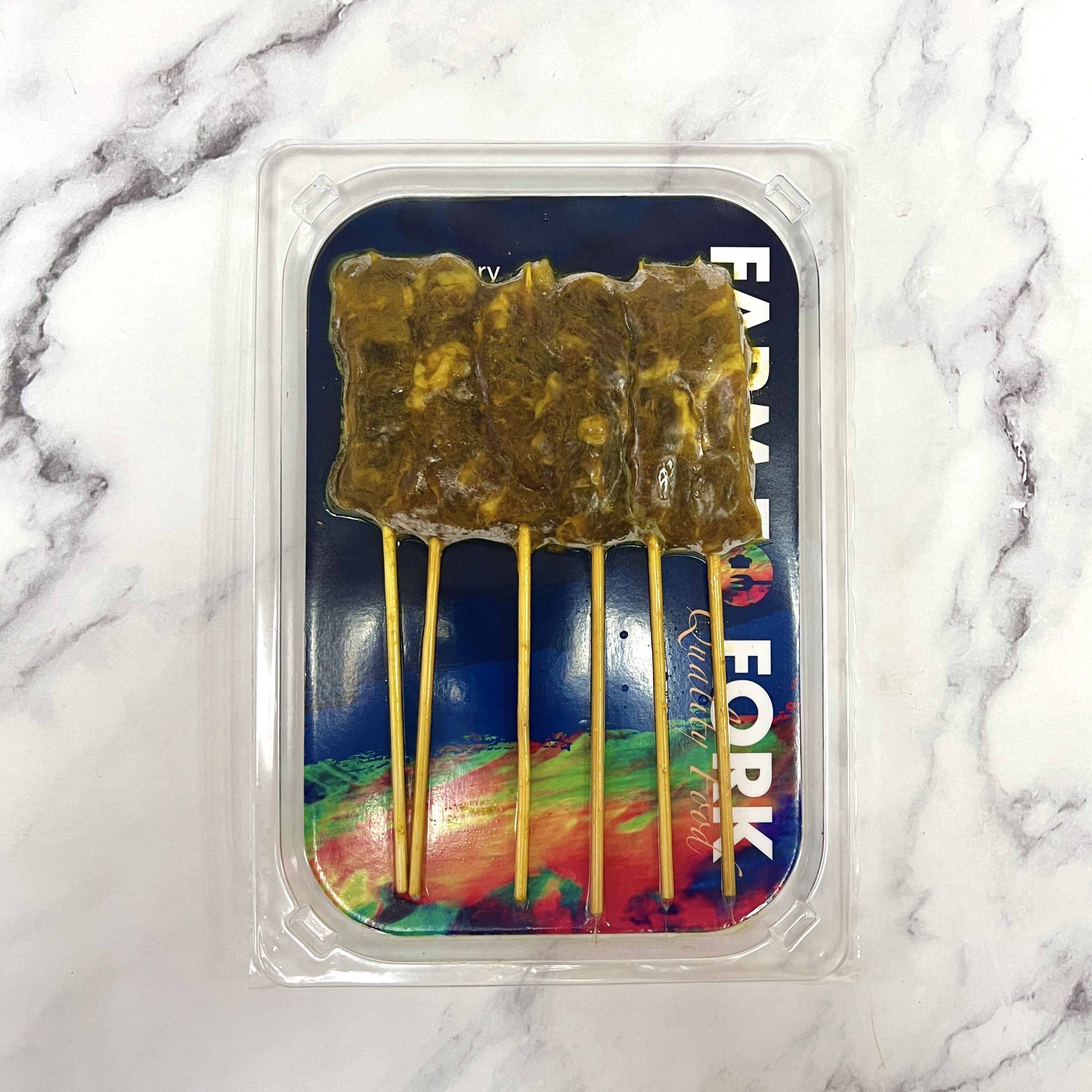 沙爹牛肉串（6串）