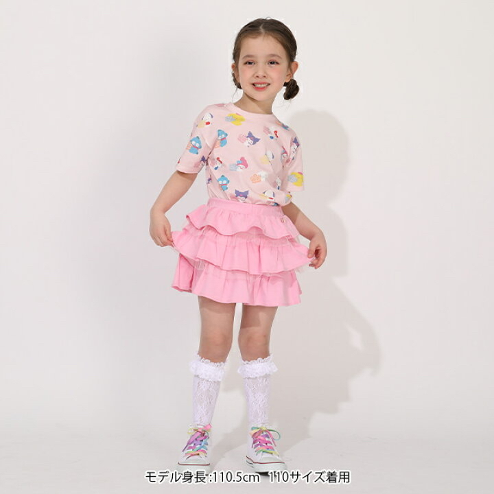 🇯🇵預訂 日本直送🇯🇵Babydoll x Sanrio系列兩色人物滿印短袖T恤