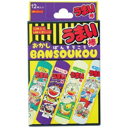 [現貨] [日本製] うまい棒 | 膠布 ｜ 1套2盒 {TF106174}