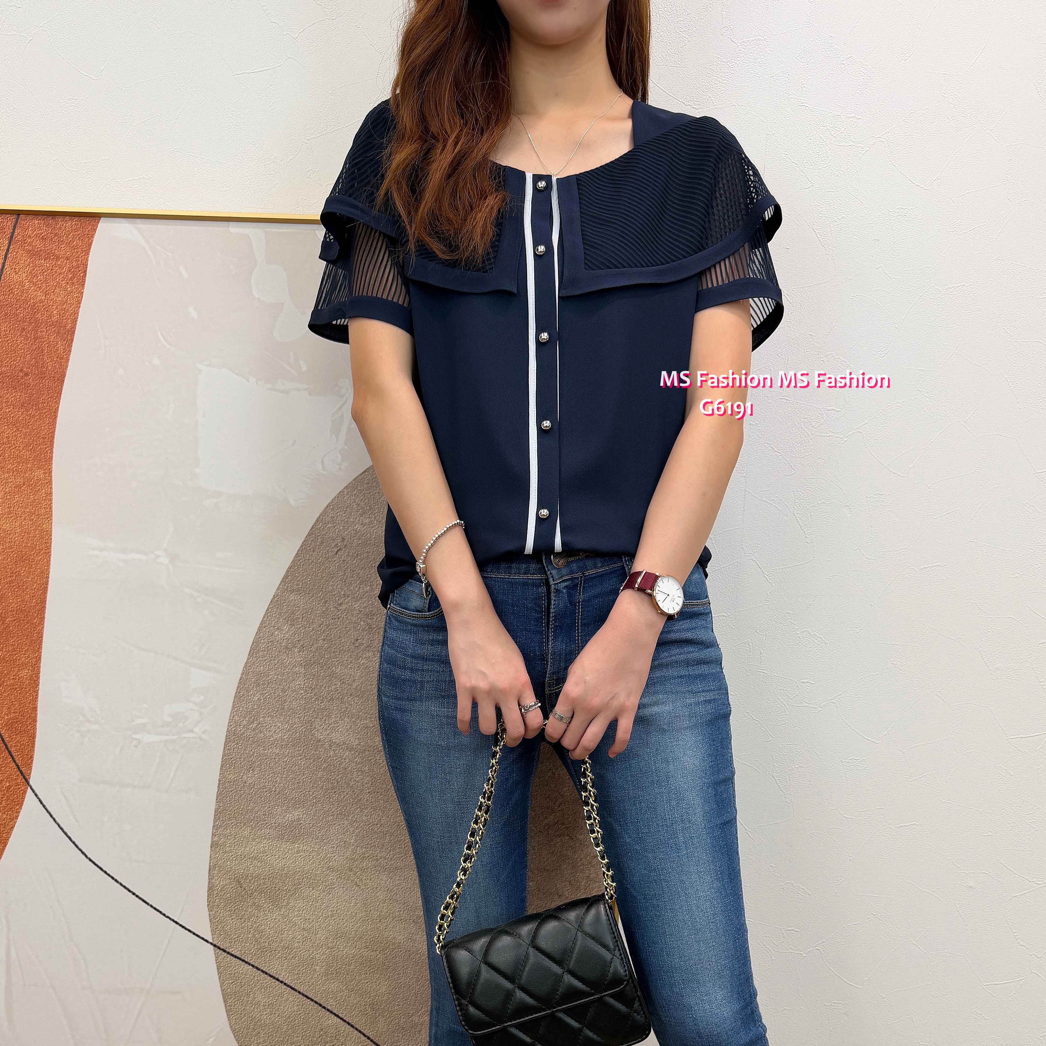 G6191 韓國🇰🇷高質靚料ruffle top
