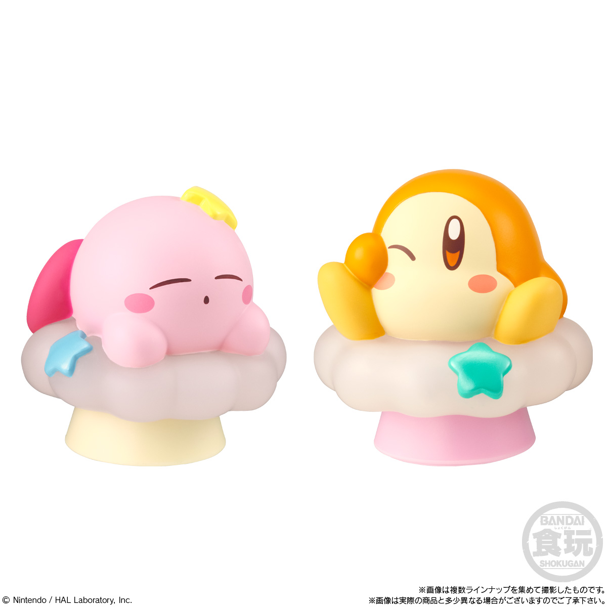 (預訂訂金 $100) (總價 $321) Bandai 星之卡比 發光公仔 食玩 (原盒12盒) Kirby's Dream Land Character Light (行版)