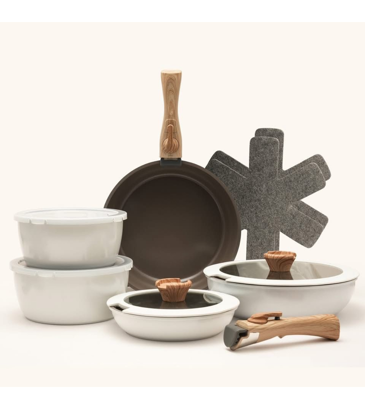 百年中華老字號張小泉 星石系列廚具套13件套黑柄