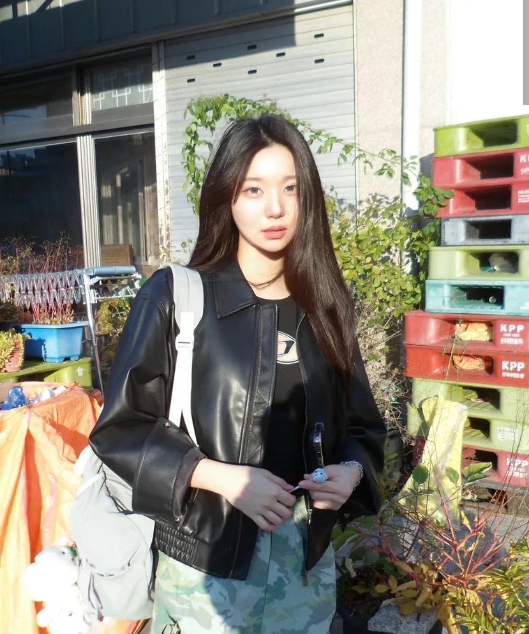 Euggen 2-Way PU 極簡氣質皮褸