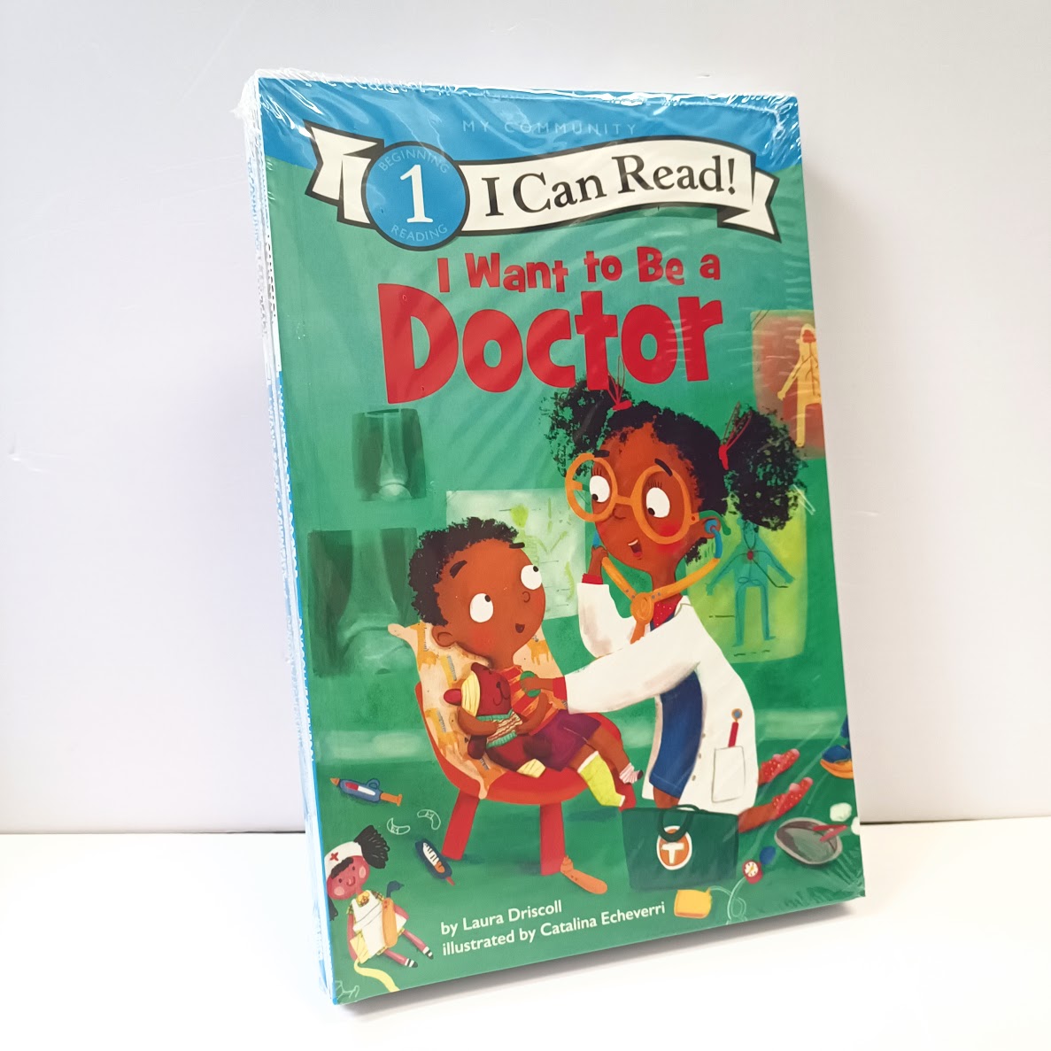 I can read  I want to be ...MY COMMUNITY  9 books  |Doctor| Teacher | Engineer | Artist | Firefighter | Police officer | Veterinarian | Scientist | Pilot |夢想的職業 | CR31  