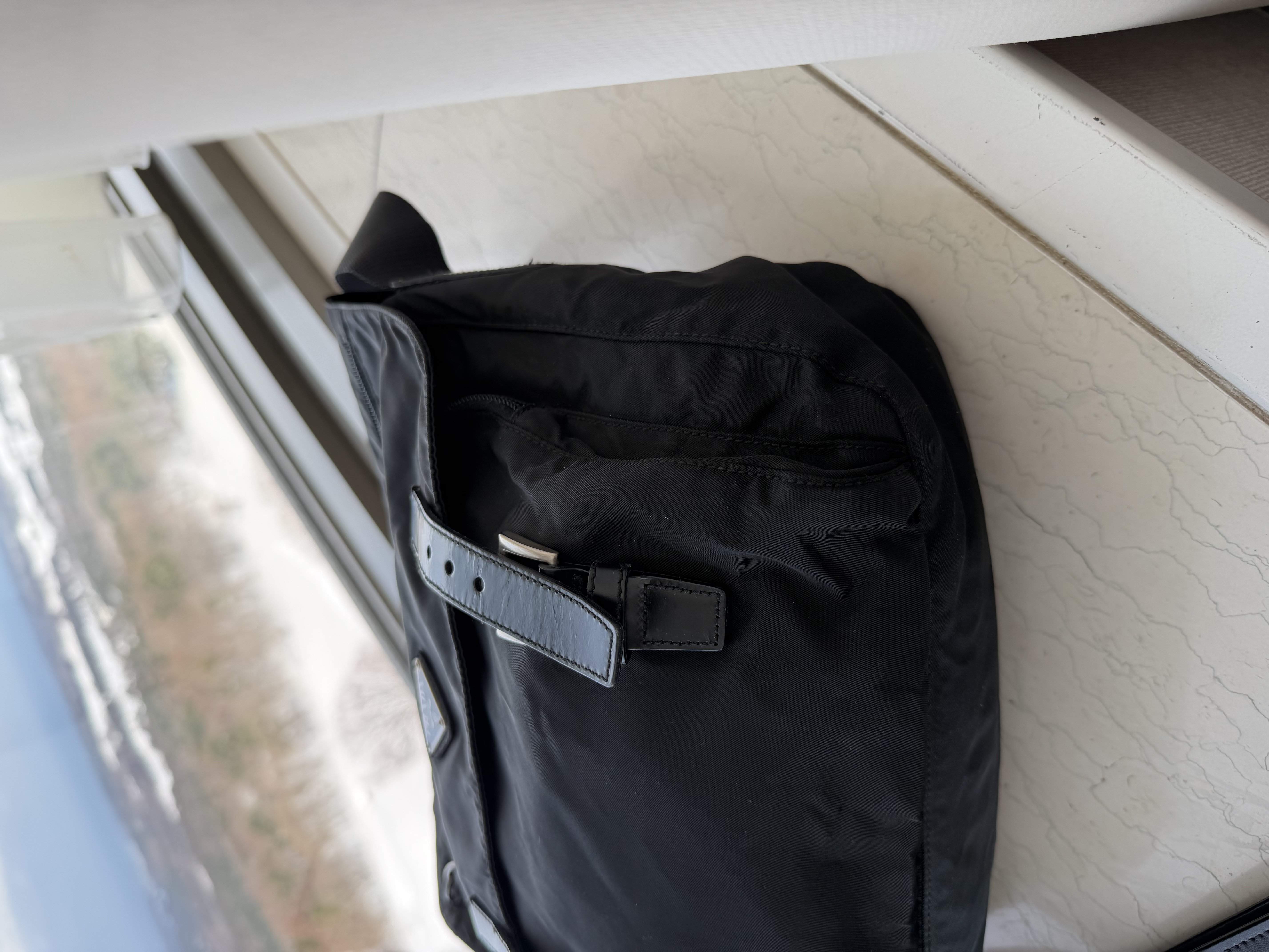 Prada prada explore re-nylon messenger bag