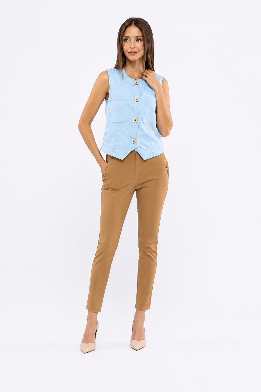 1001-1 Avery Tailored Slim Pants
