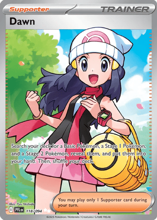 Pokemon TCG Mega Evolution—Phantasmal Flames - Dawn-118/094