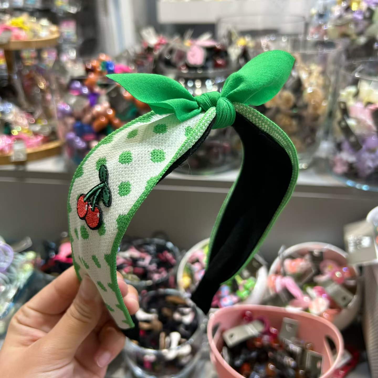 🎀 波點卡通兒童頭箍 🎀
