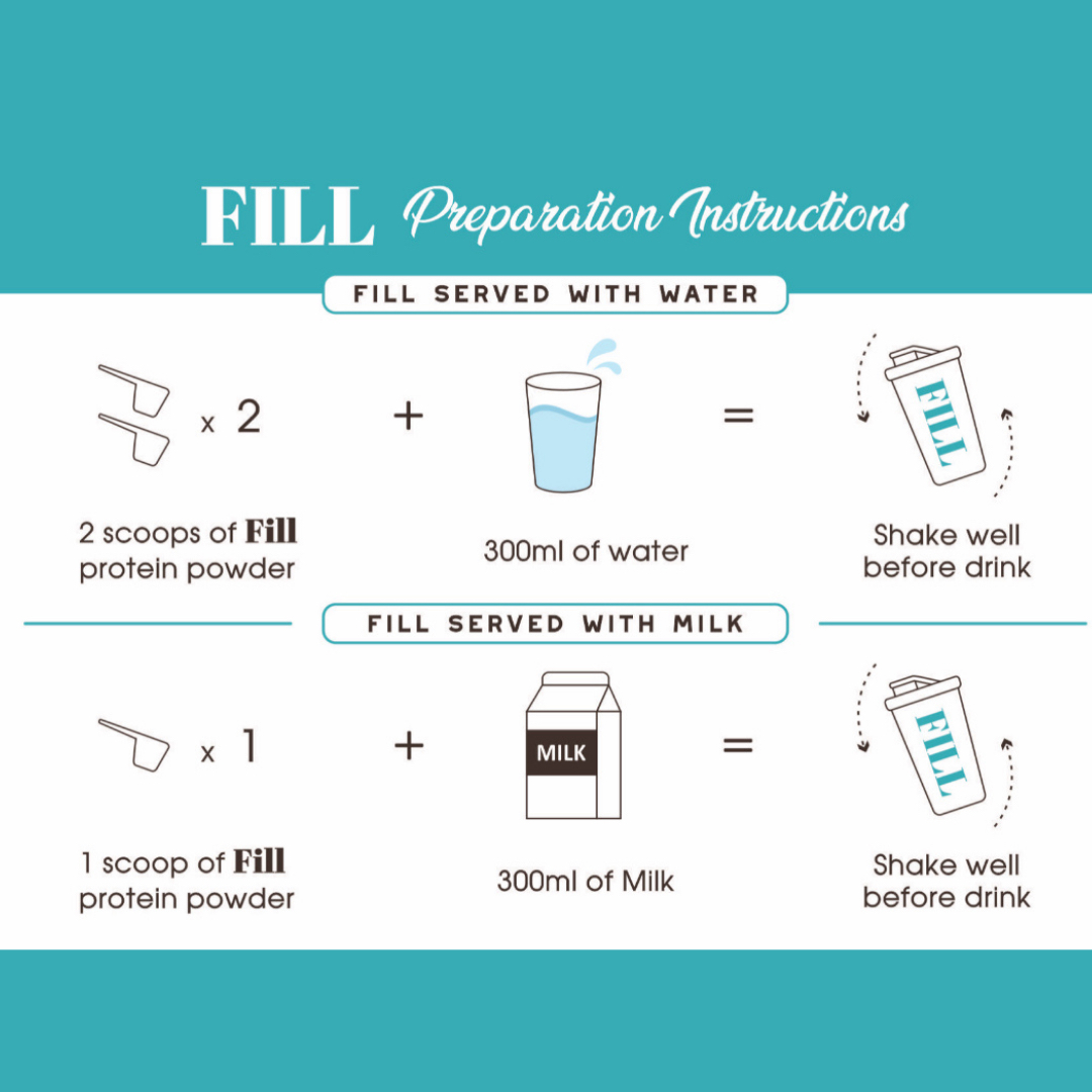 Fill低卡高蛋白代餐 🍫🍵❤️‍🔥