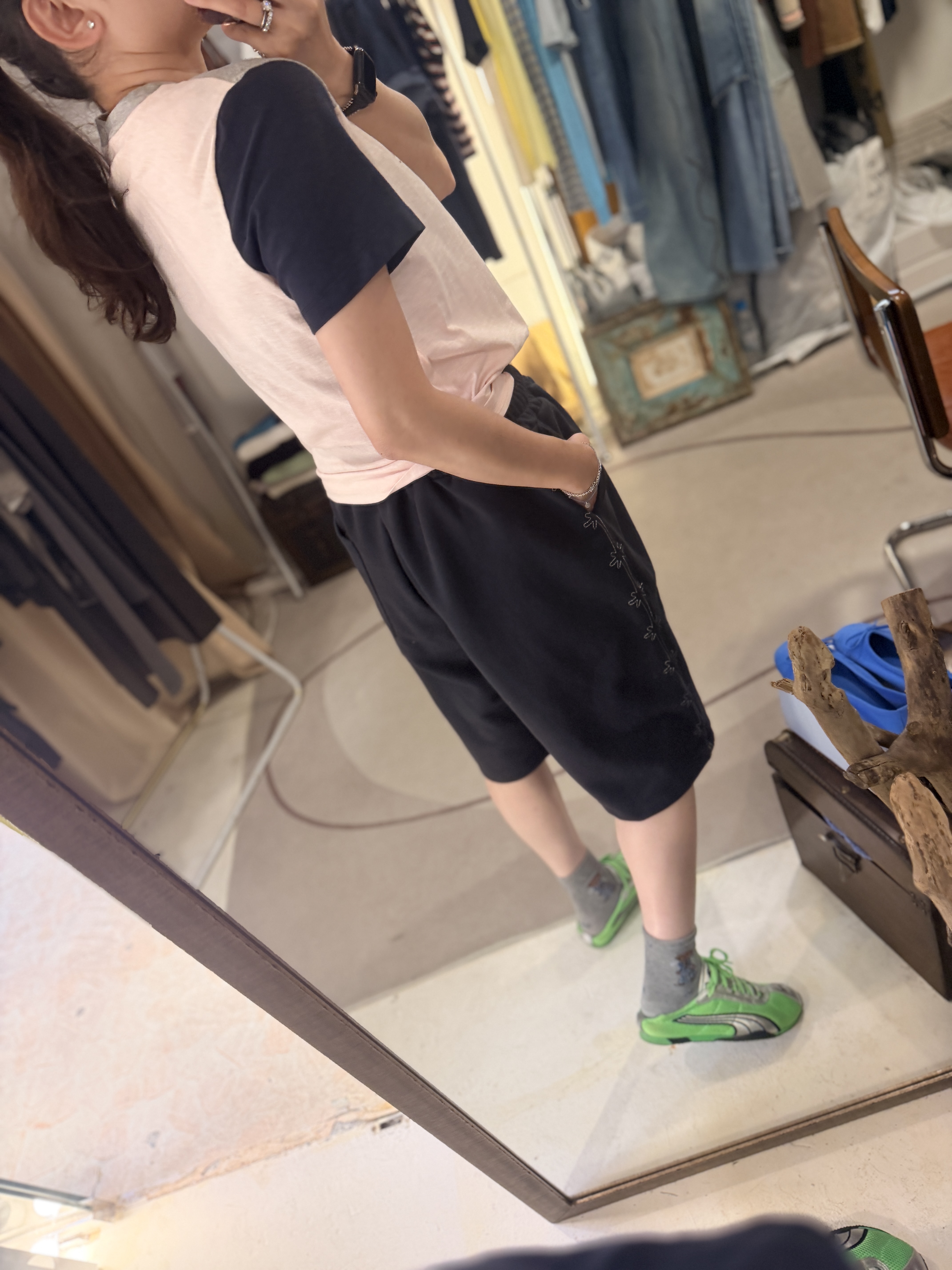 3 tone cotton tee