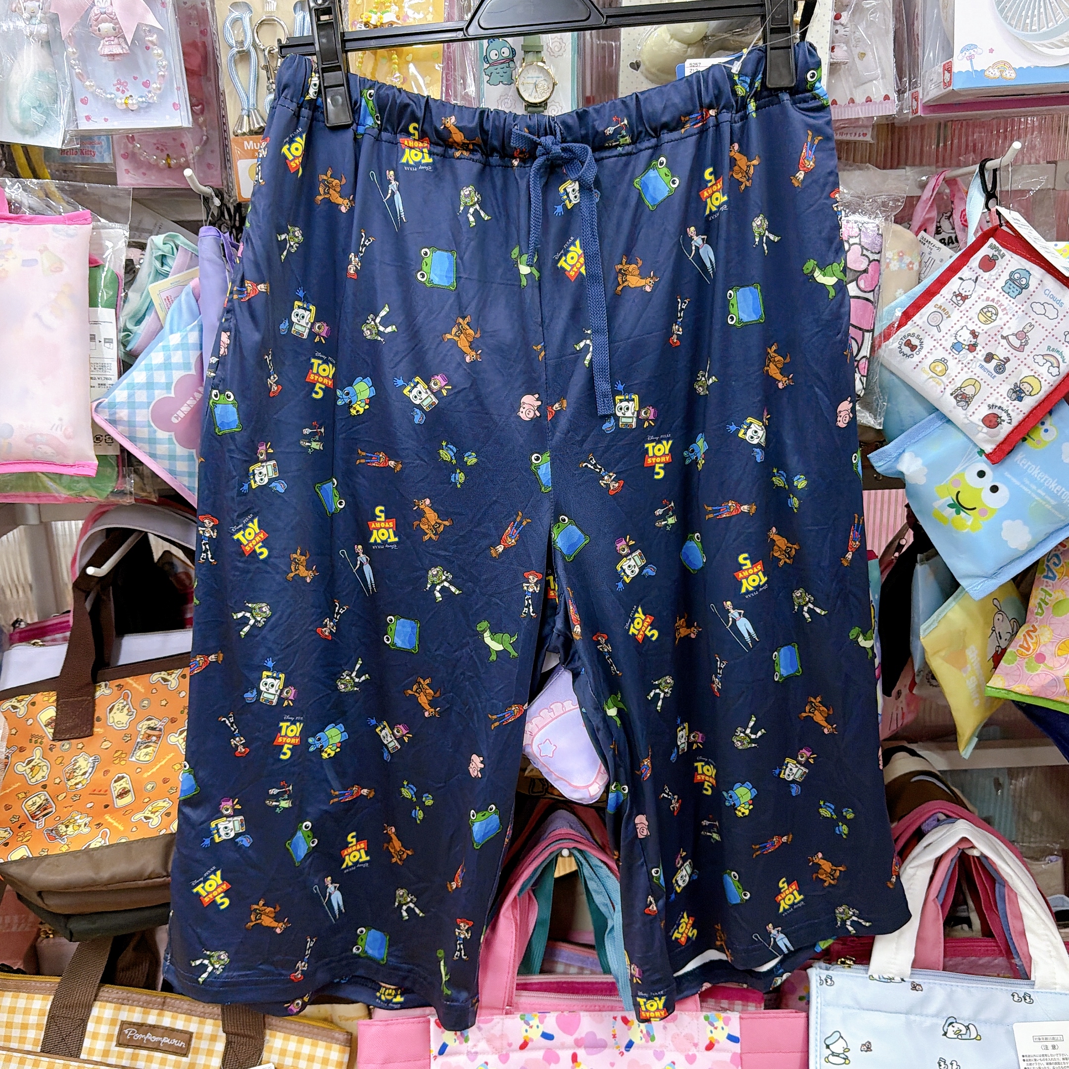 獨家發售！迪士尼toy story 怪誕城之夜 冷感7分褲  