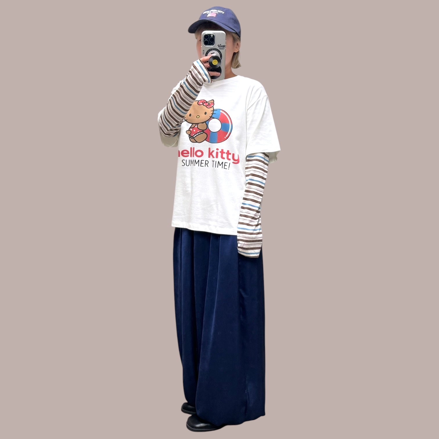 221547 曬燶Kitty水泡Tee