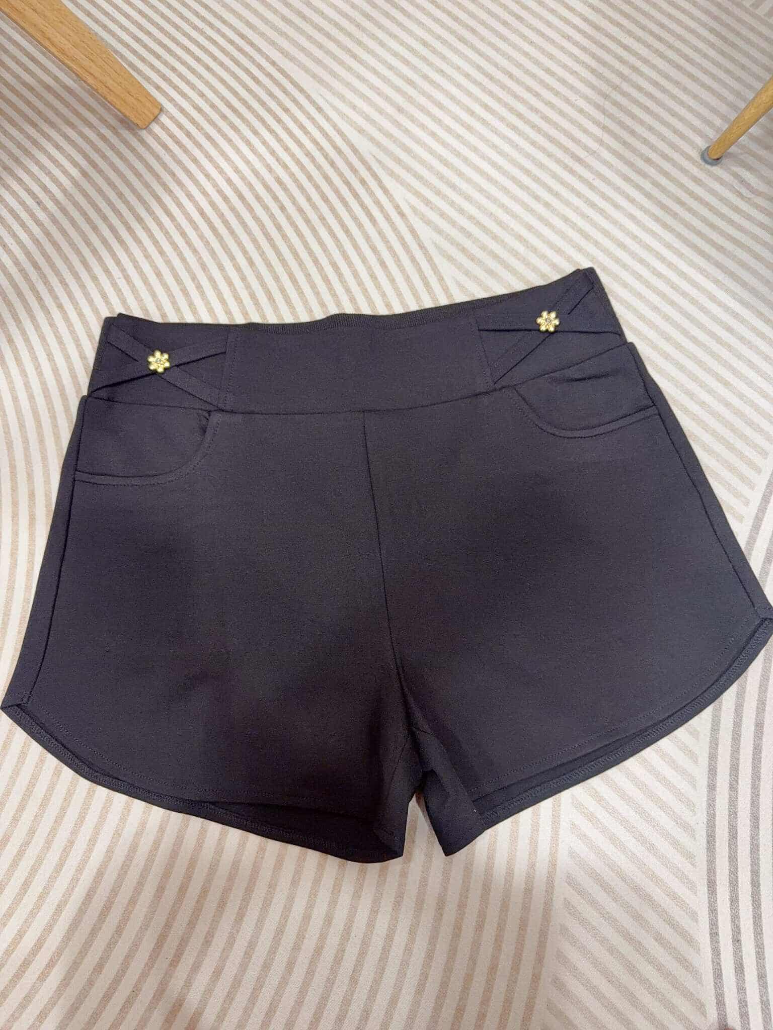 OTA11 KJ9147 边边交叉设计短裤