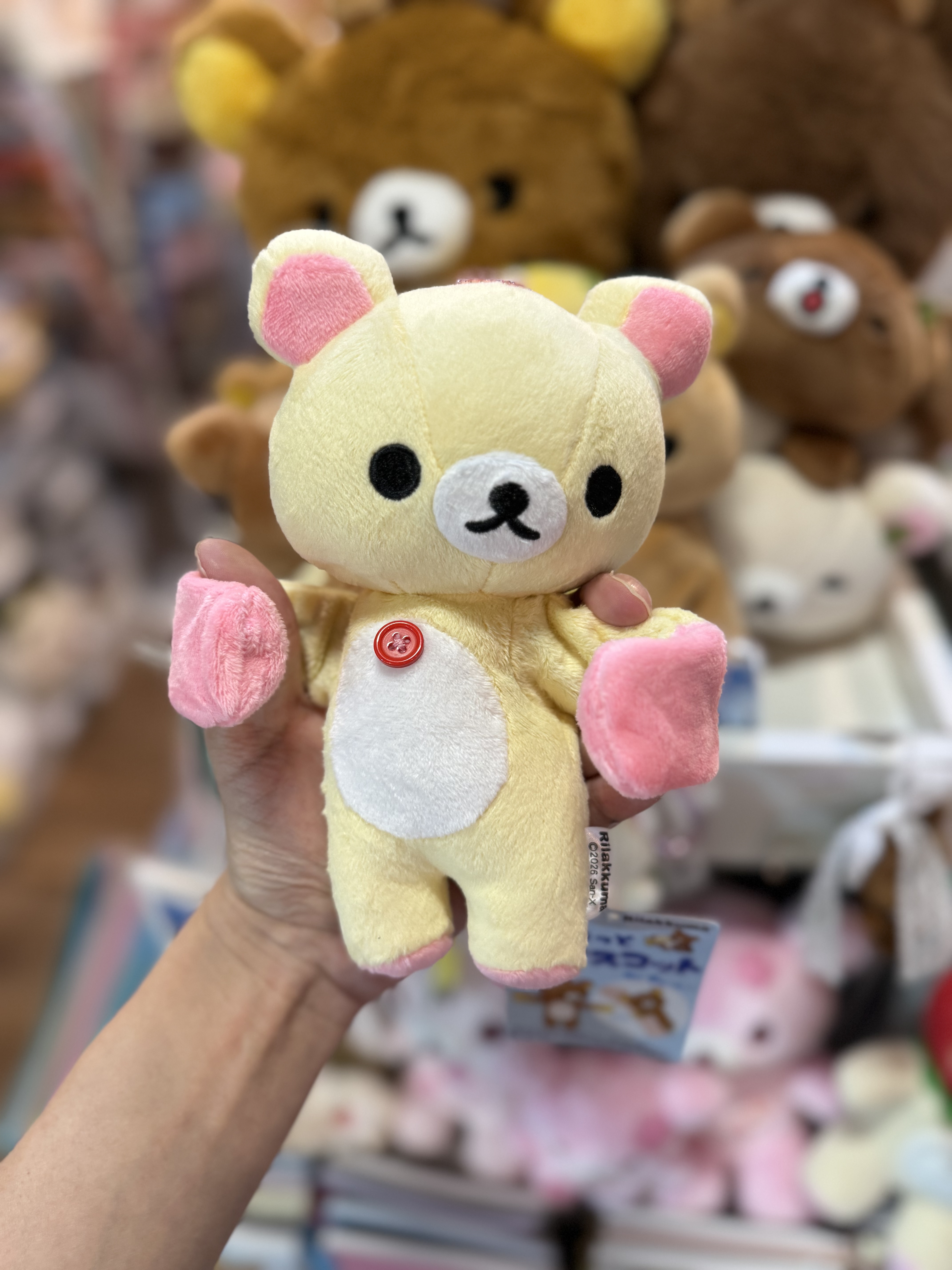 《現貨》全新RILAKKUMA熊抱抱掛飾