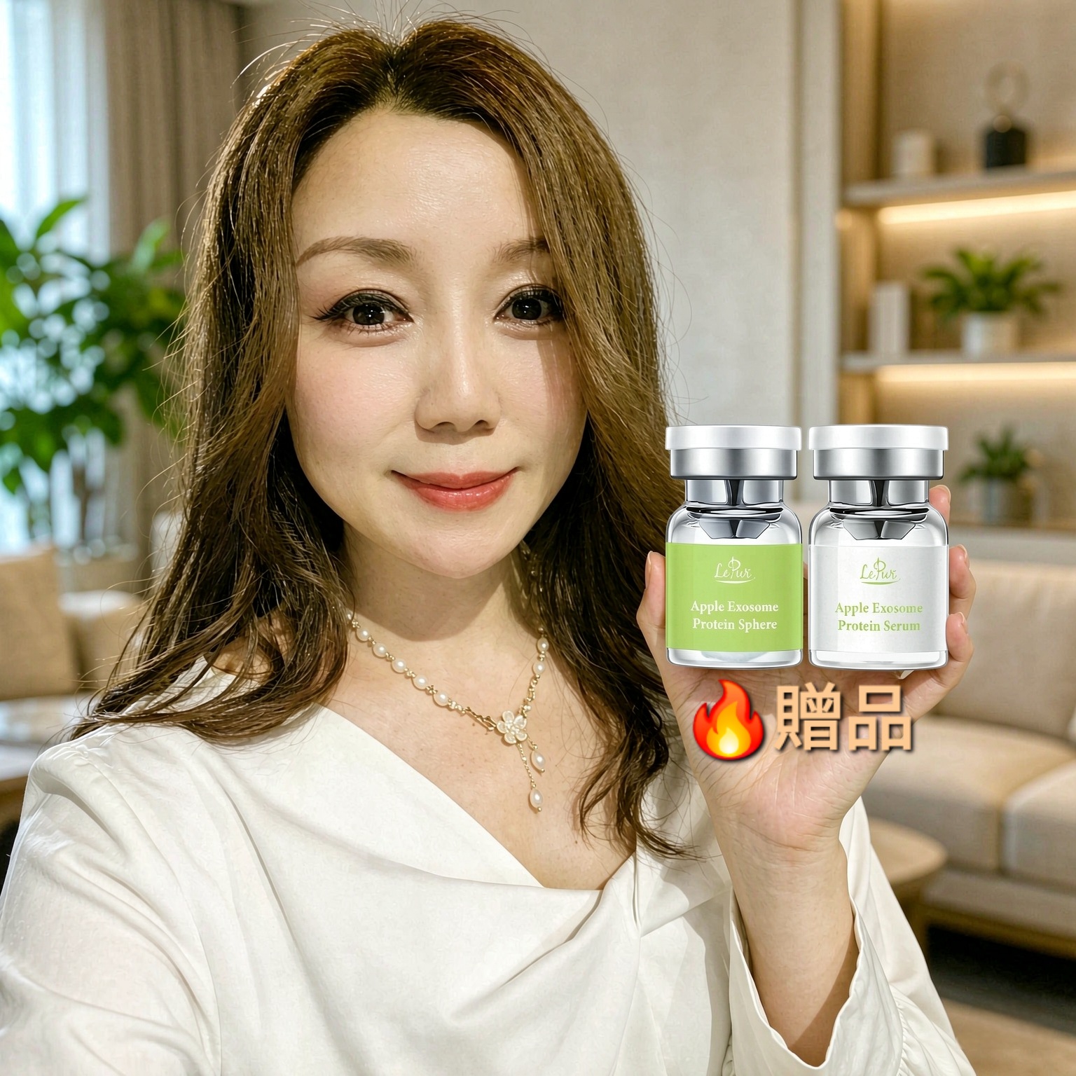 🔥🔥🔥贈品 LePur 蘋果外泌體蛋白線球套裝 (5ml x 5+ 60mg x 5)
