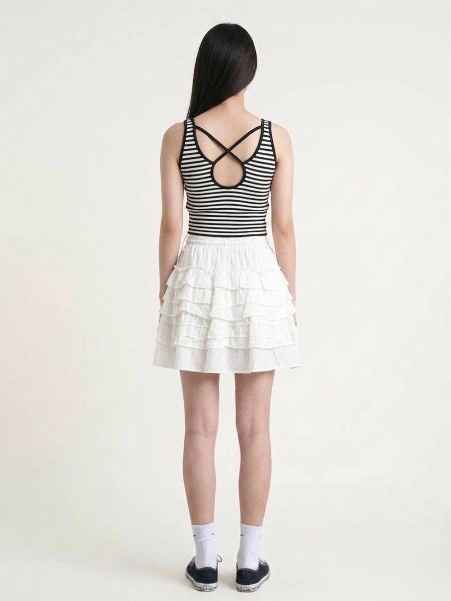 W6001 - Lyra Ruffle Skirt